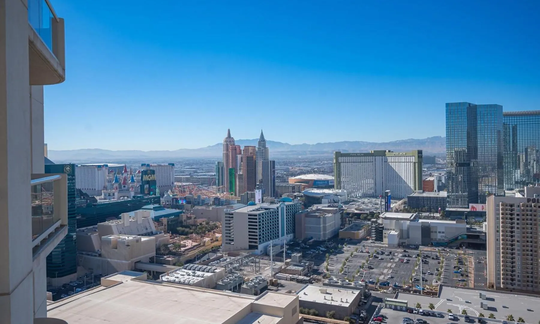 No Resort Fee Strip View Balcony+ Free Valet+Pool Las Vegas 0*,  Estados Unidos